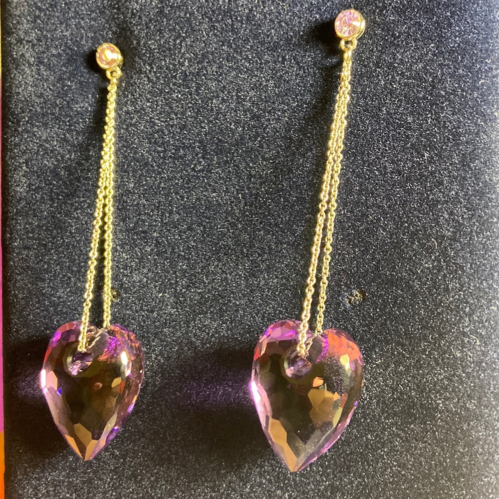 Swarovski crystal earrings